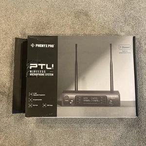 Phenyx Pro Wireless Mikrofonsystem Dual Wireless Mics, PTU-71 OB Neu - Bild 1 von 6