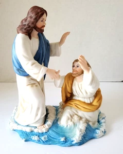 Home Interiors Greatest Stories Ever Told 14037-02 Lord Save Me - Picture 1 of 12