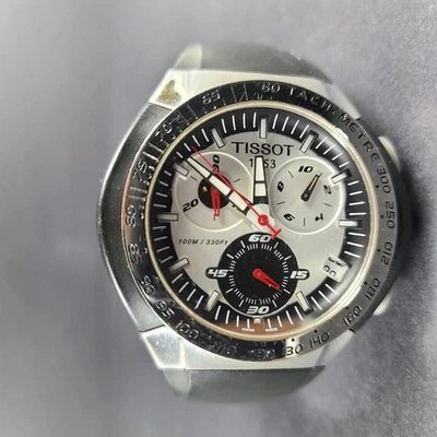 Tissot T-Race Men's Watch Tachymetre Stainless Steel 10 ATM Black - Image 1 of 4