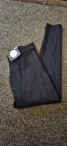 LADIES PEACOCK BLACK LEGGINGS BNWT 16/18 - Picture 1 of 13