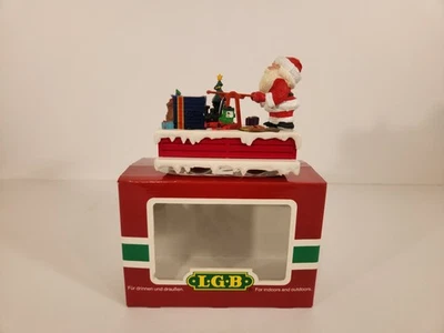LGB 21010 Christmas Handcar - Image 1 of 4