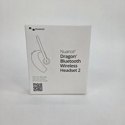 Nuance Dragon Bluetooth Wireless Headset 2 (HS-BLUE-DBT2) - Image 1 of 4