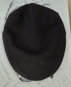 John Hanly Irish Wool Flat Cap 6 7/8 Small 56 Size Black - Picture 1 of 3