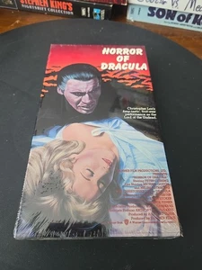 Horror of Dracula (VHS, 1957, 1985) Hammer Films ~ Factory Sealed - Picture 1 of 5
