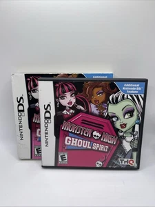 Monster High: Ghoul Spirit (Nintendo DS, 2011) CIB With Slip Cover Tested Works - Picture 1 of 4