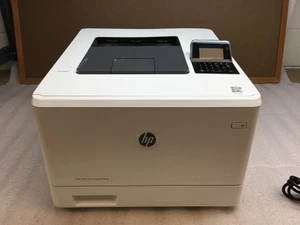 HP Color LaserJet Managed E45028dn 3QA35A Laser Printer 83 Pages Toner Included - Picture 1 of 12