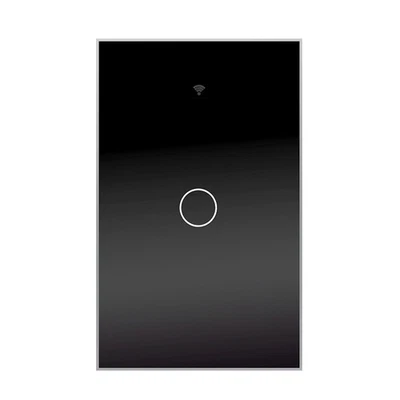 1/2/3/4 Gang WiFi Smart Wall Touch Light Switch Glass Panel For Alexa For Google - Image 1 of 4
