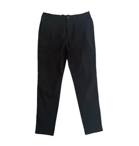 Hollister Mens Advanced Stretch Skinny Chino Pants Black 31x32 Zipper Pocket NWT - Picture 1 of 8