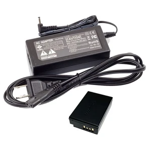 AC Power Adapter for Canon M3 M5 M6 M100 ACK-E17 ACKE17 DR-E17 Coupler +CA-PS700 - Picture 1 of 6