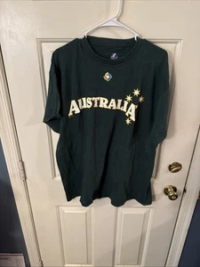 world baseball classic Australia Xl Majestic - Picture 1 of 9