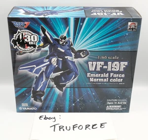 Yamato Macross 7 Maßstab 1/60 Sehr guter Erhaltungszustand - 19F Emerald Force normale Farbe US-Verkäufer - Bild 1 von 8