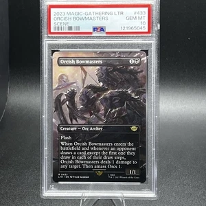Orcish Bowmasters (Borderless) Magic The Gathering Universes Beyond: El Señor de los Anillos PSA 10 - Imagen 1 de 4