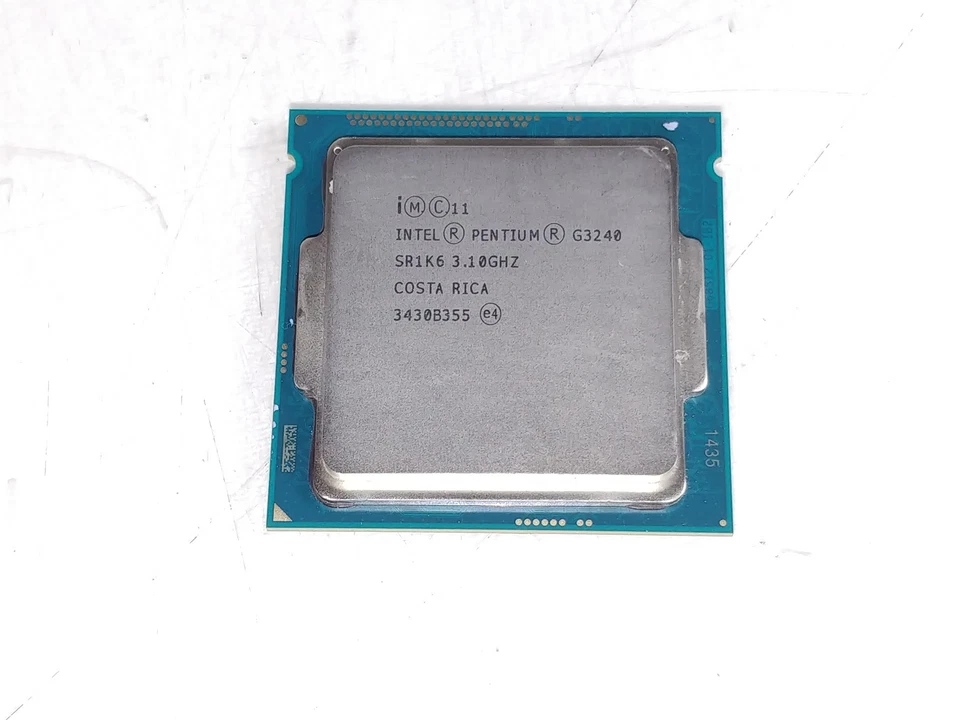 Lot of 2 Intel Pentium G3240 3.1 GHz 5GT/s LGA 1150 Desktop CPU Processor SR1K6 - Image 1 of 4