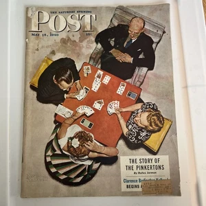 SATURDAY EVENING POST Complete Magazine May 15, 1948 NORMAN ROCKWELL Cover - Picture 1 of 7