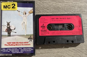 THE ROLLING STONES - Get Yer Ya-Ya's Out : Cassette Album - Tel Dec German 1970 - Picture 1 of 6