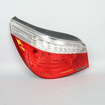 2008-2010 BMW 528i 535i 550i M5 Left Tail Light LCI 63217180515 OEM Used - Image 1 of 4