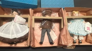Vintage 11" Madame Alexander Little Women SET OF 3with box | Marnie Amy Laurie - Picture 1 of 22