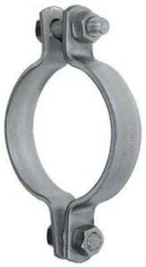 Style 216 Heavy Pipe Clamp 304-Stainless Steel For Pipe Size 8" (8.625" O.D.) - Picture 1 of 10