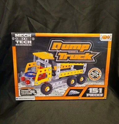 Nuevo camión de volteo Mech Tech 151 piezas juguetes de construcción de metal construye el tuyo propio Foto 1 de 4