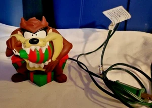 Looney Tunes Tazmanian Devil Christmas Plug In Light 1997 GETESTET - Bild 1 von 5