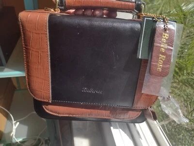 Donna Karan Bellerose mini bolso de mano, maletín nuevo con etiquetas Foto 1 de 4