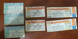 Cher Ticket Stubs - Lot of 7 - Picture 1 of 4