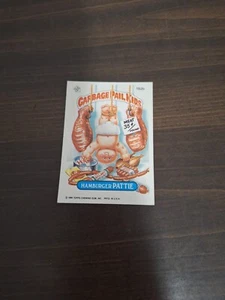 1986 Garbage Pail Kids Hamburger Pattie No. 192b - Picture 1 of 5