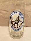 Vintage Holzar Bier RC Glass Stein Drinkware Beer Mugs Germany 0.25L