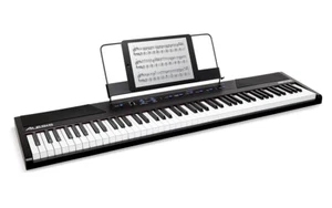 Alesis Recital 88-Key Digital Piano Electronic Keyboard with Full-Sized Keys6 - Picture 1 of 7