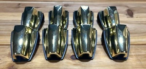 8 Bassdrum Krallen Druckguss Messing mit Einlagen - Bild 1 von 4