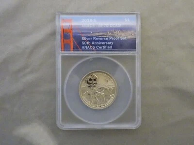 Silver Reverse Proof Set 2018 S Sacagawea $1 Jim Thorpe PR70 - Image 1 of 2