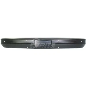 New Front Bumper Steel Black For 1973-1980 Chevrolet C10 Suburban 2-Door - Picture 1 of 5