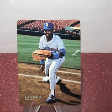 1990 Mother's Cookies Seattle Mariners Stadium Giveaway Alvin Davis #2