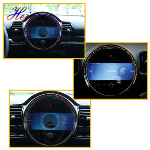 Central Control Instrument Panel Screen Cover For 2017-2024 Cooper F54 F60 8.8" - Picture 1 of 10