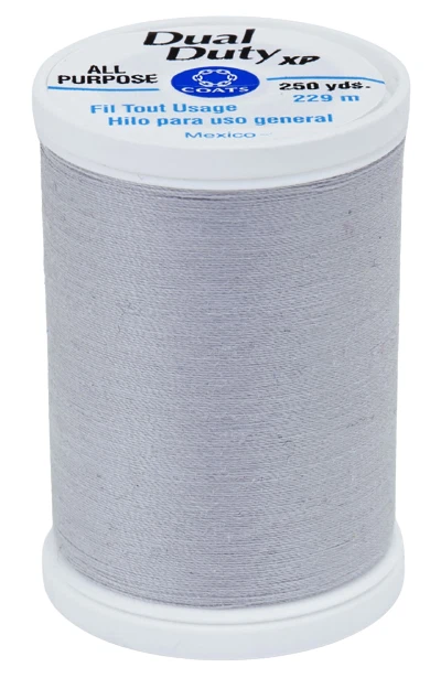 Dark Silver - All Purp. Sewing Thread, Dual Duty XP-250 yds, #S910 0520 -- Coats - Image 1 of 1