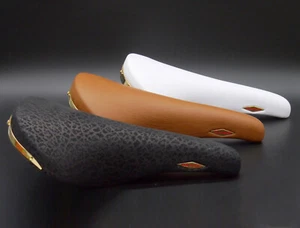 SELLE SAN MARCO Rolls Sattel Klassiker woven honey brown rino white NEU - Picture 1 of 17