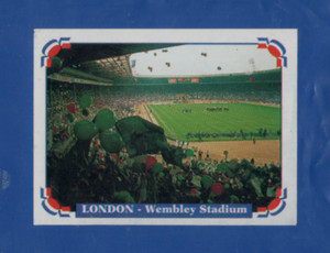 WEMBLEY STADIUM REC/REMOVED EURO 96 EURO 96 N.20 FOOTBALLER STICKER FIGURE