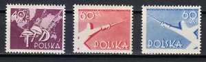 Poland 1957 MNH Mi 1005-1007 Sc 766-768 World Youth Fencing Championships ** - Picture 1 of 2