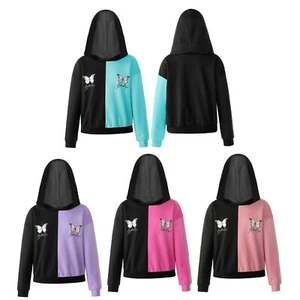 Girls Sweatshirts Shopping Hoodie Vocation Pullover Jazz T-shirt Casual Outwear - Picture 1 of 50