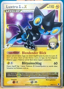 POKEMON - Aufstieg der Rivalen - Luxtra GL Lv. X - 109/111 - deutsch - Bild 1 von 2