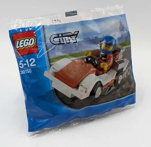 LEGO City 30150 auto da corsa auto da corsa auto da corsa auto da corsa polisacco sacchetto NUOVO - Foto 1 di 7