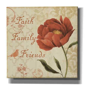 Epic Graffiti 'Faith Family Friends' by Lisa Audit, Canvas Wall Art - Picture 1 of 6