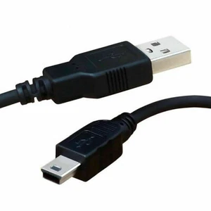 1,2,3M Long USB to MINI B Data Charger Cable For Garmin, Dash Cam Go PRO MP4 MP3 - Picture 1 of 5