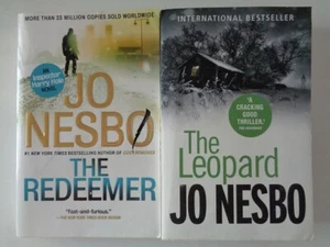 LOT 2 JO NESBO, THE REDEEMER, THE LEOPARD PAPERBACKS ULN, HARRY HOLE SERIES - Picture 1 of 1