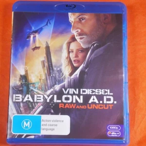 Babylon A.D. Raw and Uncut. Blu-Ray Movie Region B Vin Diesel Action Sci-Fi - Picture 1 of 4