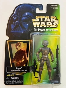 Star Wars Power of the Force 4-LOM Action Figure w/Blaster Pistol and Rifle - Picture 1 of 2