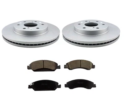 Front OE Replacement Brakes Rotors and Pads for 2008 - 2018GMC Yukon Sierra 1500 Foto 1 de 4