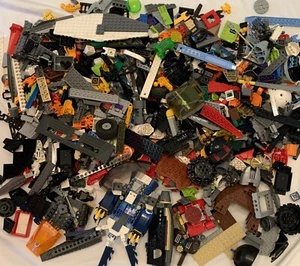 Lego 5 pounds brick part piece specialty partially assembled mixed theme LOT B  - Picture 1 of 11