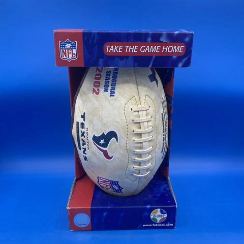 Houston Texans Football 2002 inaugural season logo limited edition nfl Cover