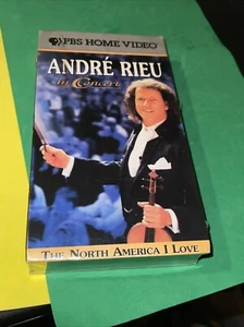 Andrei Rieu In Concert VHS PBS The North America I Love With Johann Strauss Orch - Picture 1 of 5
